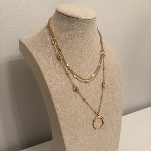 Gold Layered Chain Necklace